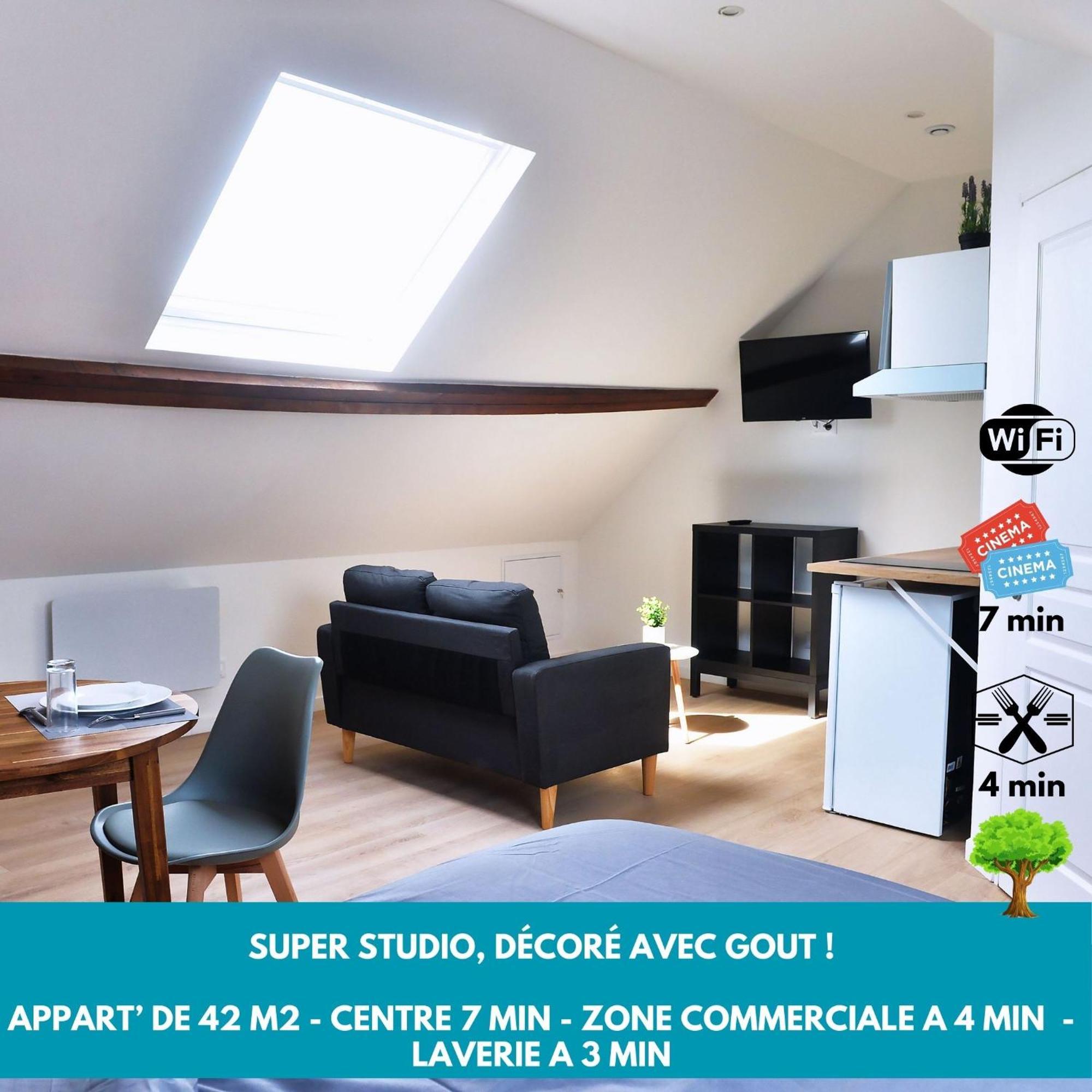 Zenkaserenity- 5Min Centre A29-26, Ferme Moderne Saint-Quentin  Eksteriør bilde